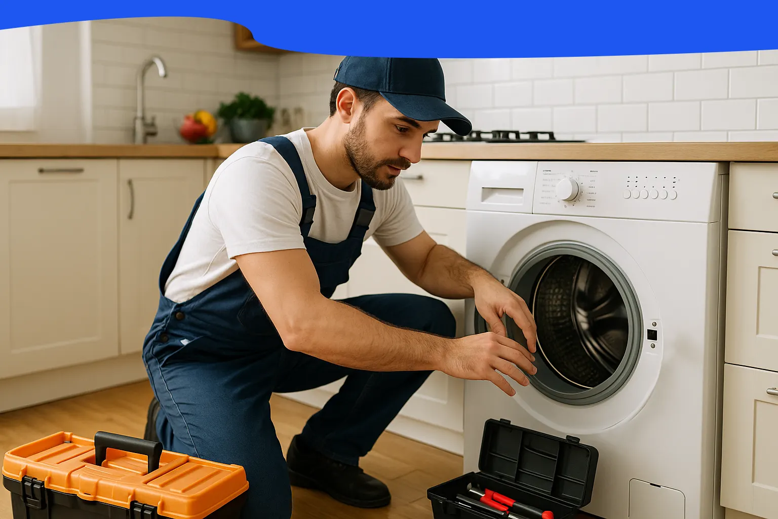 تعمیر فوری ماشین لباسشویی در محل با ضمانت کتبی