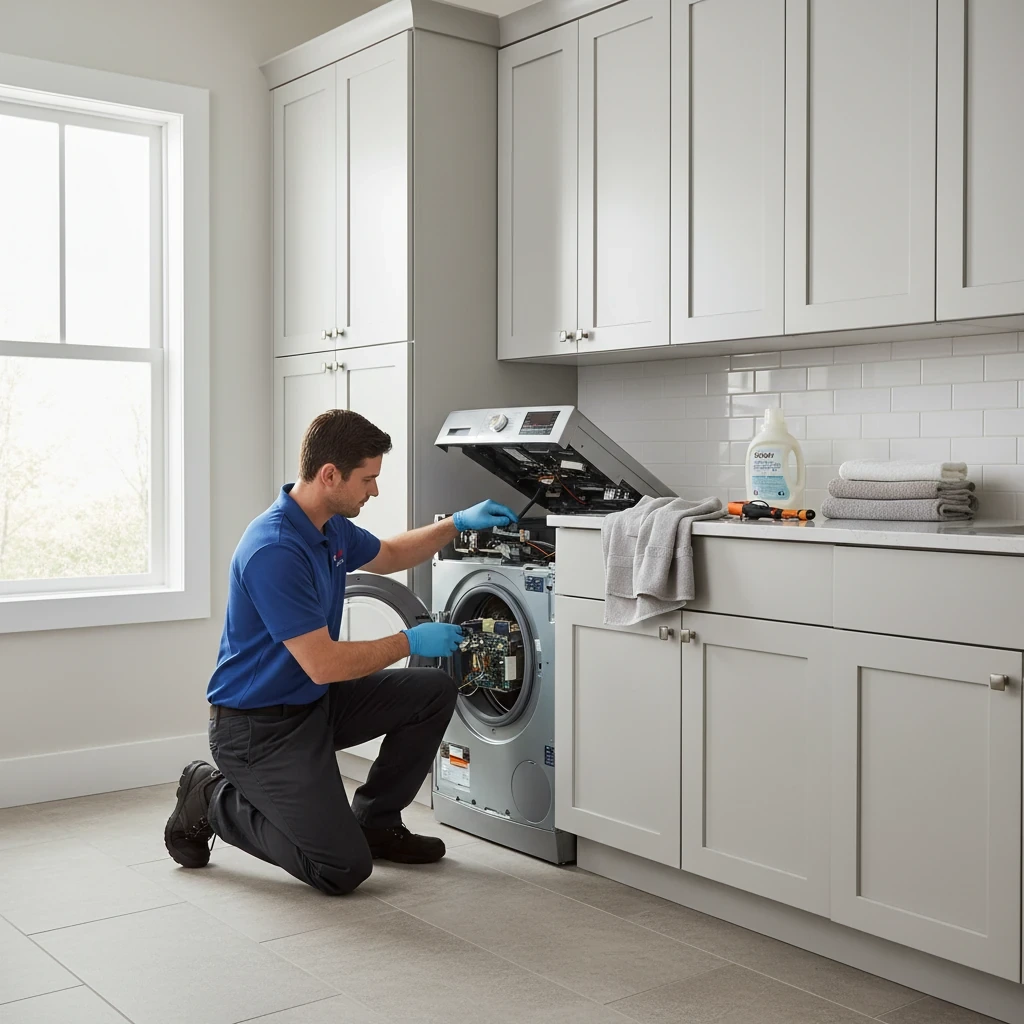 بهترین خدمات تعمیرات ماشین لباسشویی بوش همراه با ضمانت و پشتیبانی واقعی